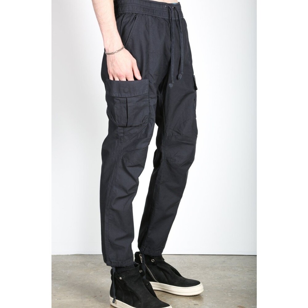 JOHN ELLIOTT Pants Mens Small Black Drawstring Cargo Pant $348